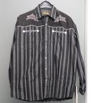 Mooi Western - rockabily shirt hemd (nieuw) Maat taille - L, Ophalen of Verzenden, Nieuw, Zwart, Halswijdte 41/42 (L)