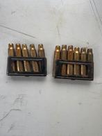 (P) Originele WOII Italiaanse SMI Munitieclips 1938,Carcano, Verzamelen, Verzenden