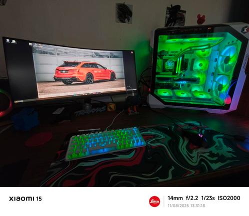 Vends ou échange setup gamer complet 2000€ FIXE, Computers en Software, Desktop Pc's, Zo goed als nieuw, 4 Ghz of meer, SSD, 32 GB