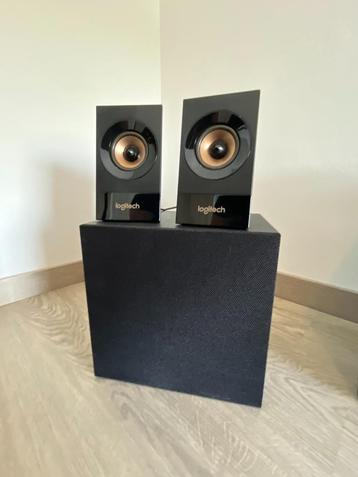 Logitech z533 speakers met Subwoofer - PC speakerset