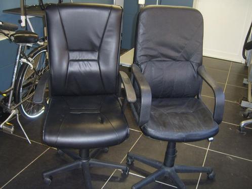 Bureaustoelen ( 2 stuks), Huis en Inrichting, Bureaustoelen, Zo goed als nieuw, Bureaustoel, Zwart, Ergonomisch, Ophalen
