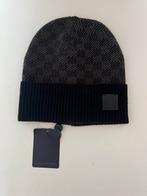 LV Muts | Zwart/grijs | Maat M, Ophalen, Maat 48/50 (M), Zo goed als nieuw, Louis Vuitton