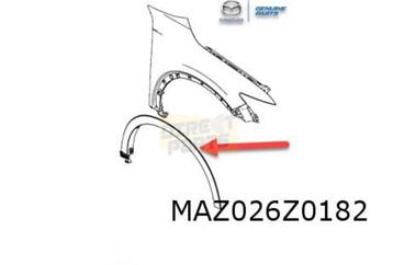 Mazda CX-5 (10/21-) wielkuiplijst voorscherm Rechts (25D sno