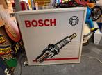 BOSCH Bougies oude reclame lichtbak, Ophalen, Gebruikt, Lichtbak of (neon) lamp