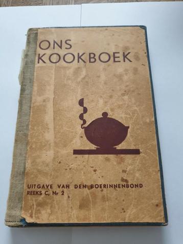ONS KOOKBOEK uitgave van den boerinnenbond reeks C  Nr. 2
