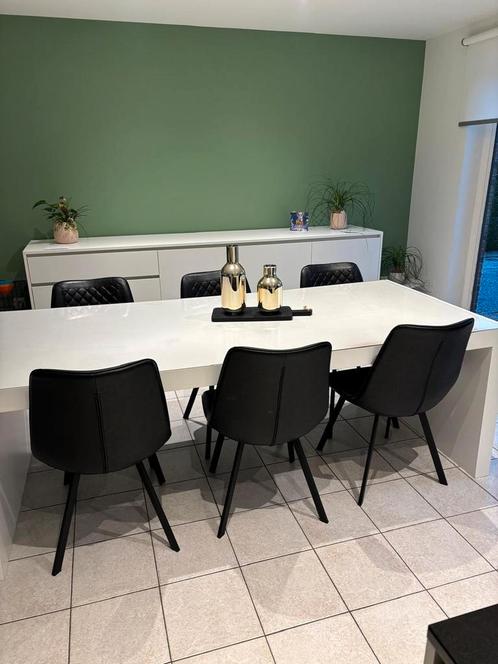 Moderne op maat gemaakte eettafel, Huis en Inrichting, Tafels | Eettafels, Zo goed als nieuw, Ophalen