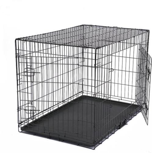 Honden Bench (zwart + Kussen), Dieren en Toebehoren, Hondenbenches, Nieuw, Ophalen