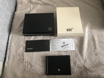 Montblanc portefeuille met clip  beschikbaar voor biedingen
