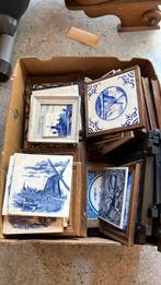 Vintage Collectie Delfts Blauwe Tegels, Ophalen