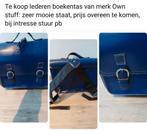 Lederen Boekentas van Own Stuff, Ophalen of Verzenden, Zo goed als nieuw