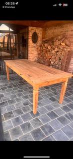 Massief houten Tafel. Zeer goede staat, Huis en Inrichting, Tafels | Eettafels, Ophalen, Zo goed als nieuw