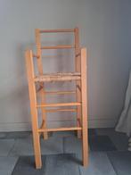Vintage kinderstoel zitting in gevlochten touw, Kinderen en Baby's, Kinderstoelen, Ophalen of Verzenden