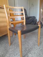 Vintage Møller Hojbjerg stoelen + kast, Antiquités & Art, Enlèvement