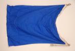 Prof signaalvlag seinvlag, blauw, 100x80 nieuw met messing s, Enlèvement ou Envoi, Neuf