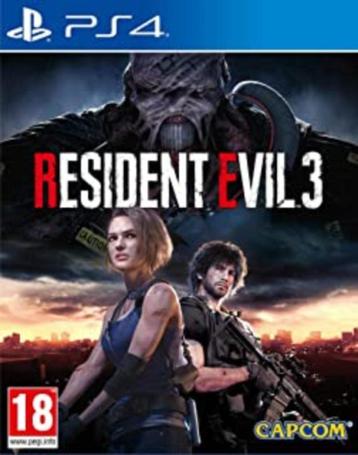resident evil 3 jeu playstation 4 emballé beschikbaar voor biedingen