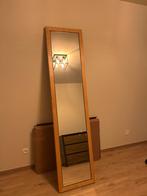 Gloednieuwe prachtige houten staande spiegel, Ophalen, 200 cm of meer, Nieuw, Rechthoekig