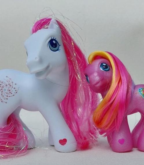 My Little Pony - 2 G3 pony's, Kinderen en Baby's, Speelgoed | My Little Pony, Gebruikt, Ophalen of Verzenden