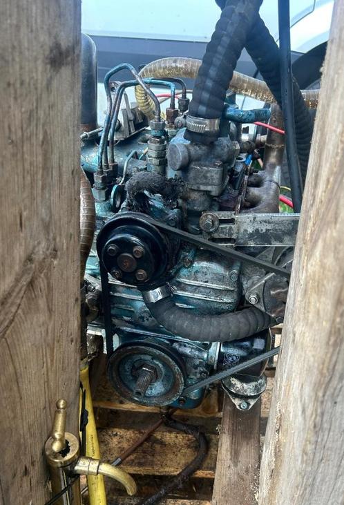 Kubota scheepsdiesel, 3 cilinder, 21 pk, Watersport en Boten, Buiten- en Binnenboordmotoren, Gebruikt, Diesel, Binnenboordmotor