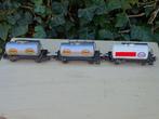 Lot "ESSO"-wagons - Märklin - HO, Wisselstroom, Gebruikt, Wagon, Ophalen of Verzenden