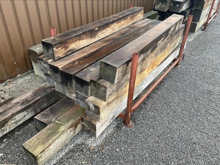 Poteaux en chêne, Tuin en Terras, Palen, Balken en Planken, Nieuw, Ophalen of Verzenden