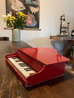 Vieux piano rouge vintage pour bébé, Enlèvement ou Envoi