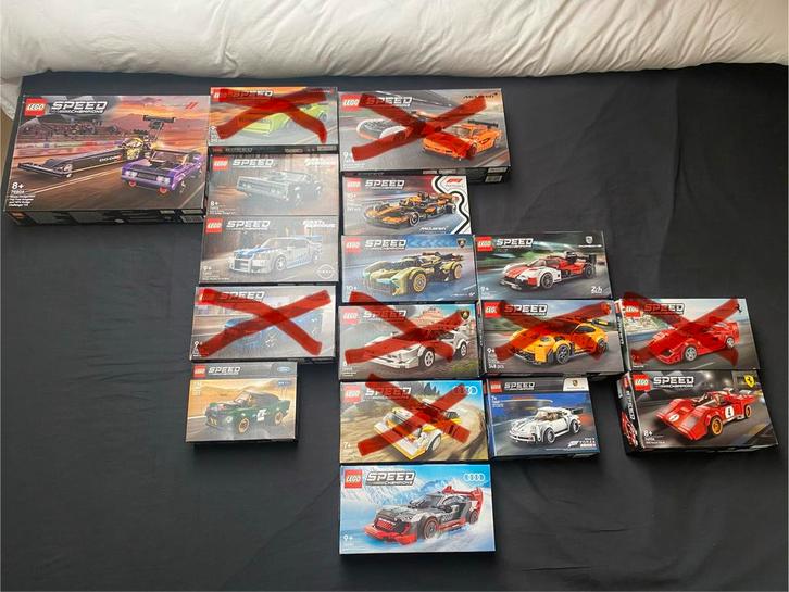 Lot (ook apart) v 10 sets New/Sealed Lego Speed Champions, Enfants & Bébés, Jouets | Duplo & Lego, Neuf, Lego, Ensemble complet