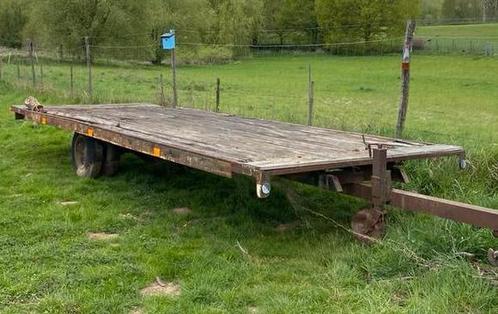 Hooiwagen - Platte wagen - hooikar - onderstel tiny house, Zakelijke goederen, Landbouw | Werktuigen, Ophalen
