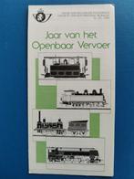 De Post folder - treinen - spoorwegen 1985, Verzamelen, Ophalen of Verzenden, Zo goed als nieuw