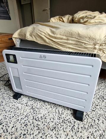 Convector kachel met ventilator, temp instelling, timer beschikbaar voor biedingen