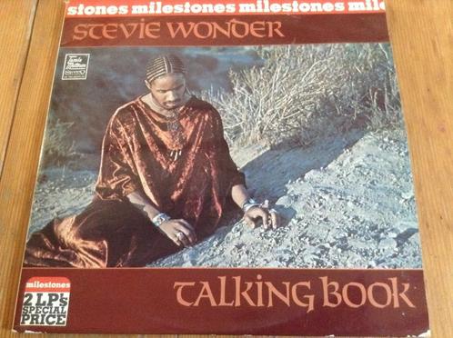 LP Stevie Wonder “Talking Book / Music Of My Mind”, Cd's en Dvd's, Vinyl | R&B en Soul, Gebruikt, Soul of Nu Soul, 1960 tot 1980
