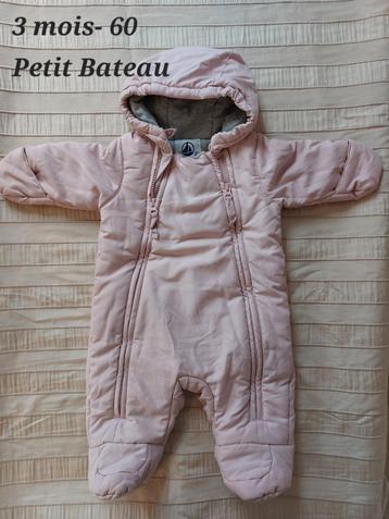 Combinaison pilote bébé 3 mois Petit Bateau, Enlèvement ou Envoi