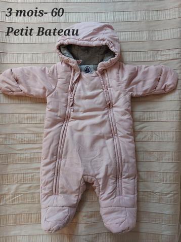 Combinaison pilote bébé 3 mois Petit Bateau