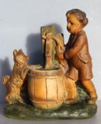 Statue art déco pour bébé pompe à eau H 24,5 cm KD, Antiquités & Art, Enlèvement ou Envoi