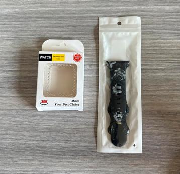Smartwatch bandje + cover beschikbaar voor biedingen