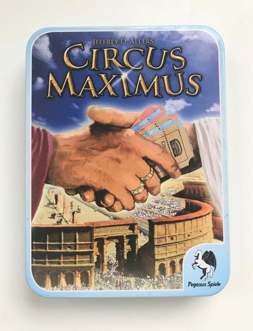 Circus Maximus (kaartspel), Hobby en Vrije tijd, Gezelschapsspellen | Kaartspellen, Zo goed als nieuw, Drie of vier spelers, Vijf spelers of meer