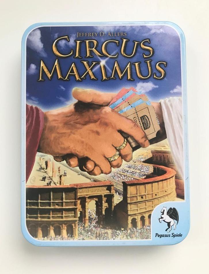 Circus Maximus (kaartspel), Hobby en Vrije tijd, Gezelschapsspellen | Kaartspellen, Zo goed als nieuw, Drie of vier spelers, Vijf spelers of meer