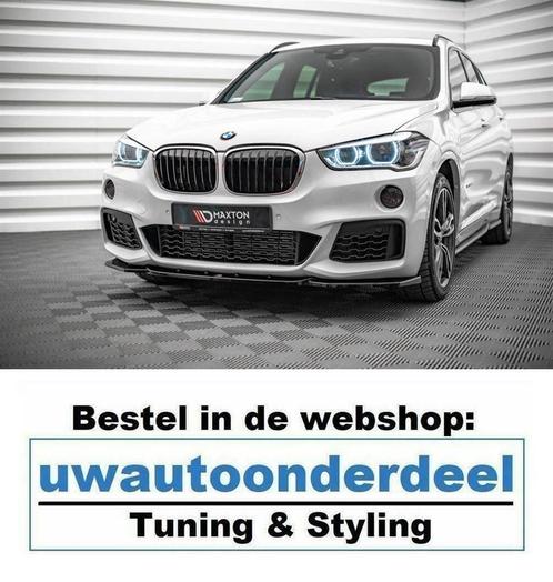 Spoiler Voorspoiler Lip Splitter Voor Bmw X1 F48 M Pack, Auto diversen, Tuning en Styling, Verzenden