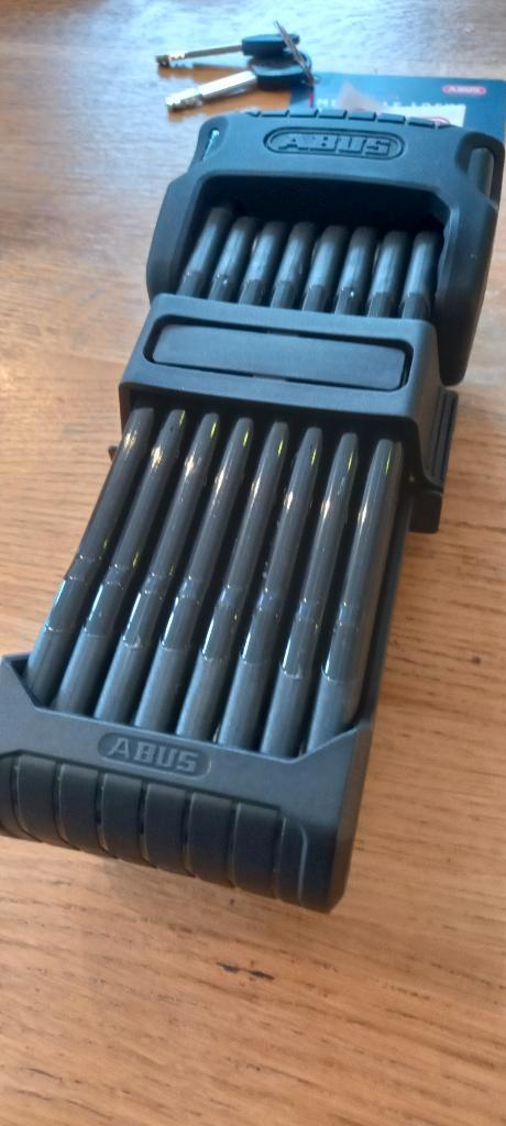 Serrure ABUS SH 6500K/120, Vélos & Vélomoteurs, Accessoires vélo | Cadenas de vélo, Neuf, Antivol pliant, Enlèvement