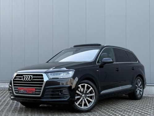 Audi Q7 3.0TDi V6 Quattro 7-Zit 3x S-Line Luchtvering Pano, Auto's, Audi, Bedrijf, Te koop, Q7, 4x4, ABS, Achteruitrijcamera, Adaptive Cruise Control