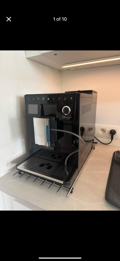 Melitta Caffeo CI Touch black F630-102 (vol automatisch), Elektronische apparatuur, Koffiezetapparaten, Gebruikt, Gemalen koffie