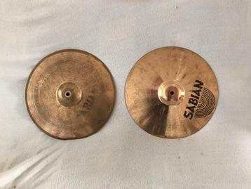 Cymbales SABIAN HATS Pro Sonix 36 cms 14 pouces, Musique & Instruments, Enlèvement, Utilisé