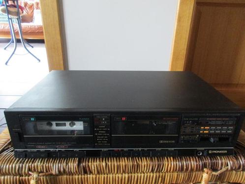 PIONEER CT-1170W dektape, Audio, Tv en Foto, Cassettedecks, Dubbel, Ophalen of Verzenden