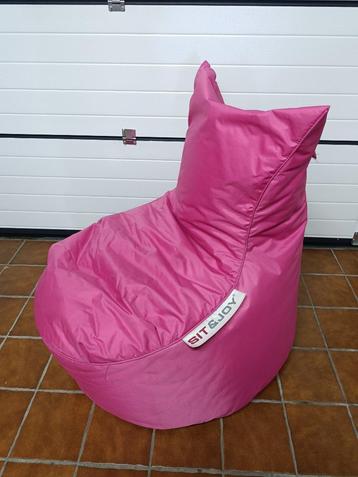 Roze zitzak, Sit & Joy beschikbaar voor biedingen