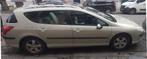 Peugeot 407SW, Auto's, Voorwielaandrijving, Stof, Zwart, Beige
