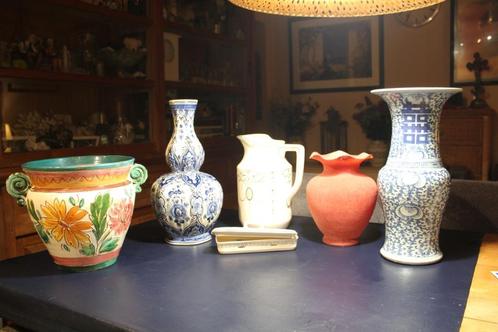 Diverse vazen, Maison & Meubles, Accessoires pour la Maison | Vases, Comme neuf, Autres couleurs, Poterie ou Porcelaine, Enlèvement ou Envoi