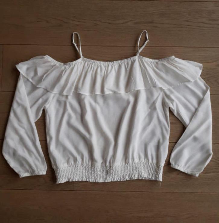 Blousje H&M maat 13-14 jaar NIEUWstaat, Kinderen en Baby's, Kinderkleding | Maat 158, Zo goed als nieuw, Meisje, Overhemd of Blouse