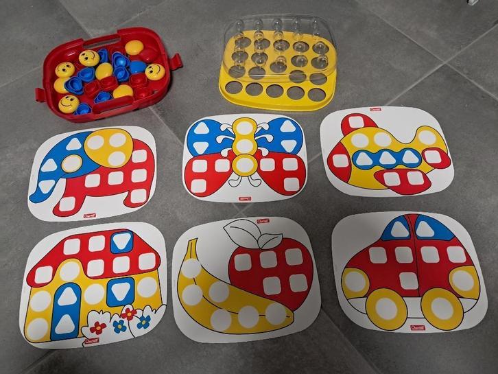 Quercetti Fantacolor Baby Huis, Kinderen en Baby's, Speelgoed | Educatief en Creatief, Zo goed als nieuw, Bouwen, Puzzelen, Ontdekken