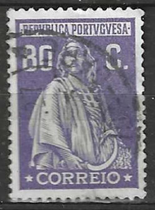 Portugal 1923/1924 - Yvert 288 - Ceres 80 C. (ST), Postzegels en Munten, Postzegels | Europa | Overig, Gestempeld, Portugal, Verzenden