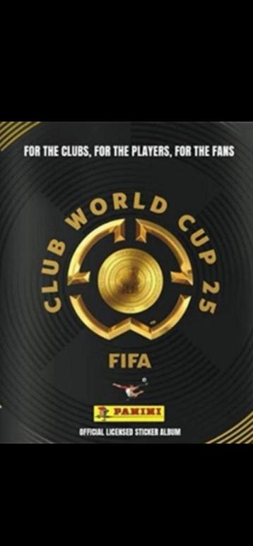 Panini WC Club 2025 beschikbaar voor biedingen