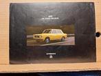 AUTOBIANCHI A111 BROCHURE 4 PAGINA'S FRANSE TEKST, Ophalen of Verzenden, Gelezen, Overige merken